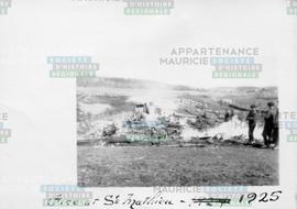 Fire at St-Mathieu 1925
