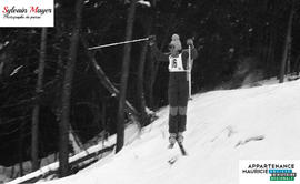 Skieur en action